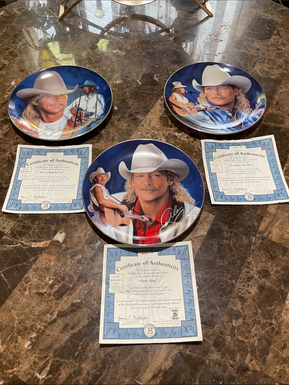 Alan Jackson limited edition issue 1, 2, & 3 collection by Dan O’Leary